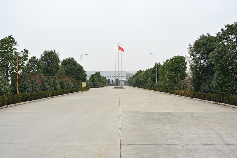 Main gate into Zhongxin Road